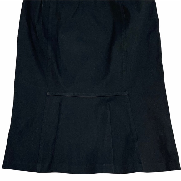 Lauren Ralph Lauren Black Skirt with back Pleats - Picture 4 of 7